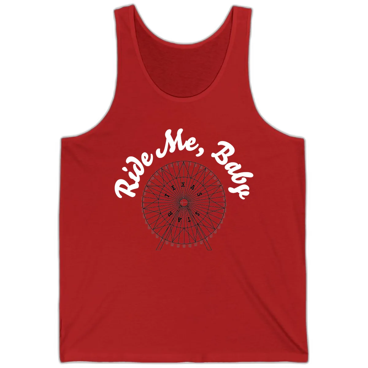 Rescue Me Ferris Wheel Tank in Red