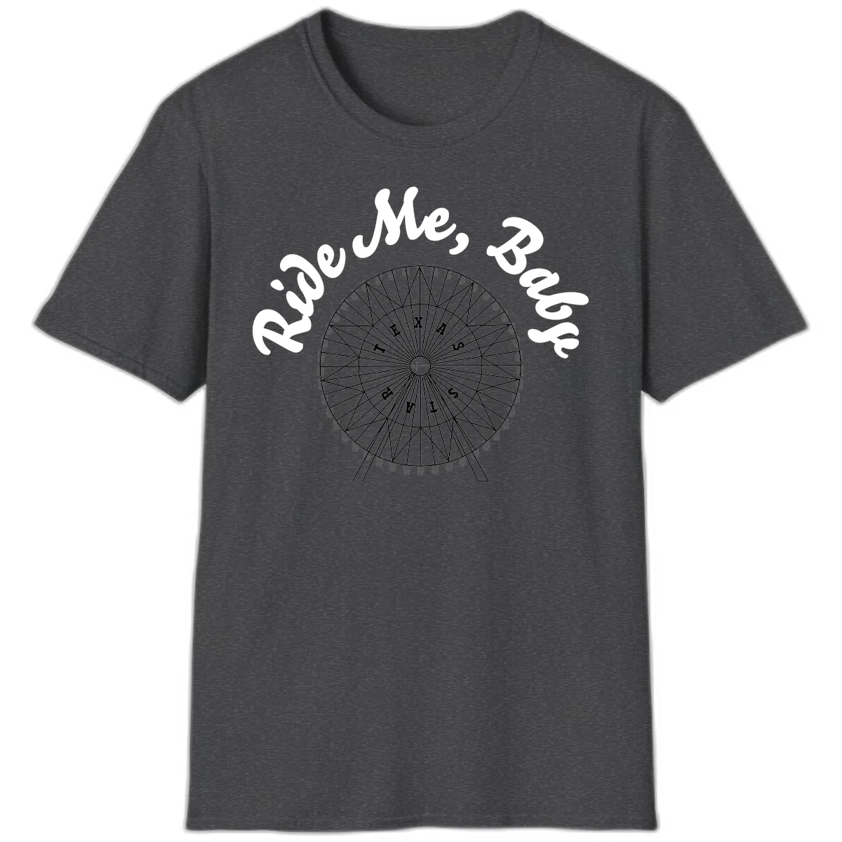 Rescue Me Ferris Wheel T-Shirt in Dark Heather