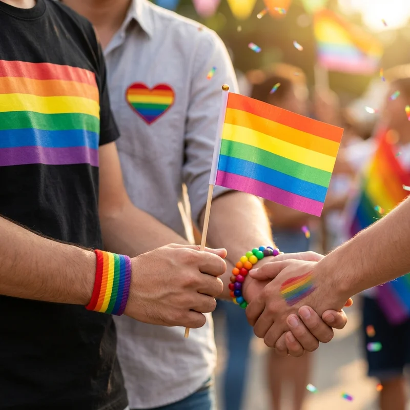 Gay Pride Shirts | Rainbow Flag Tees
