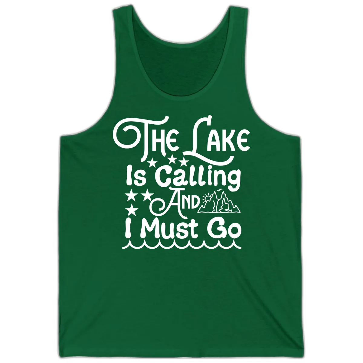 The Lake Is Calling And I Must Go Tank in Kelly