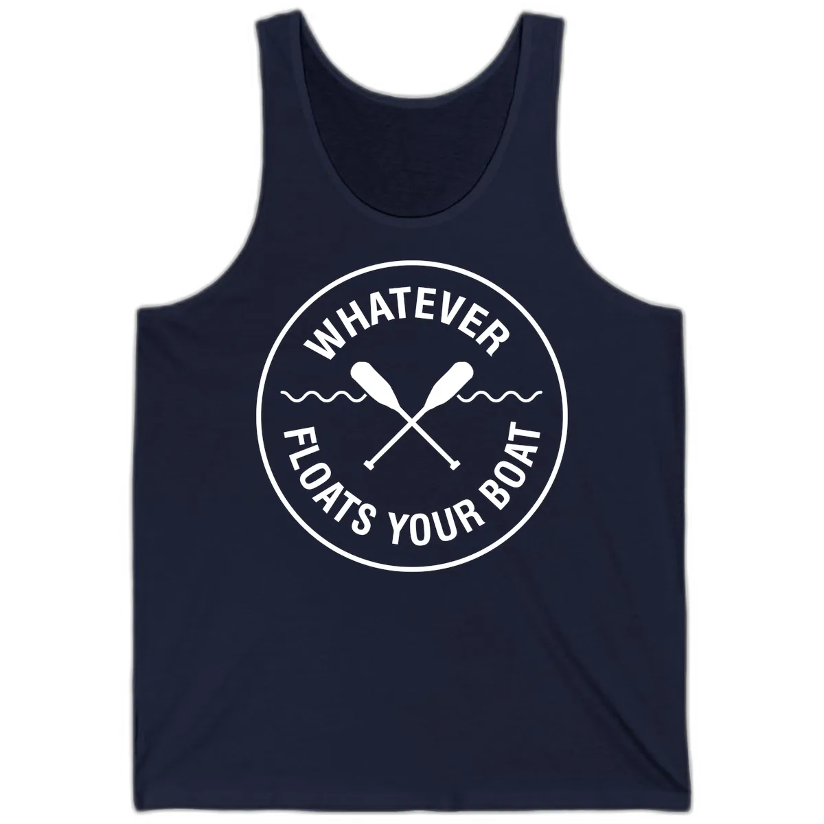 Whatever Floats Your Boat Design Tank in Navy