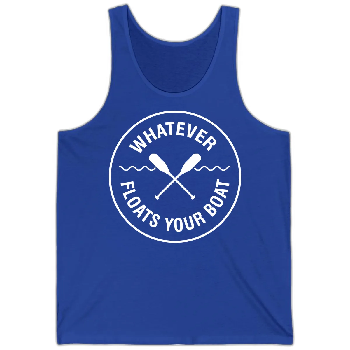 Whatever Floats Your Boat Design Tank in True Royal