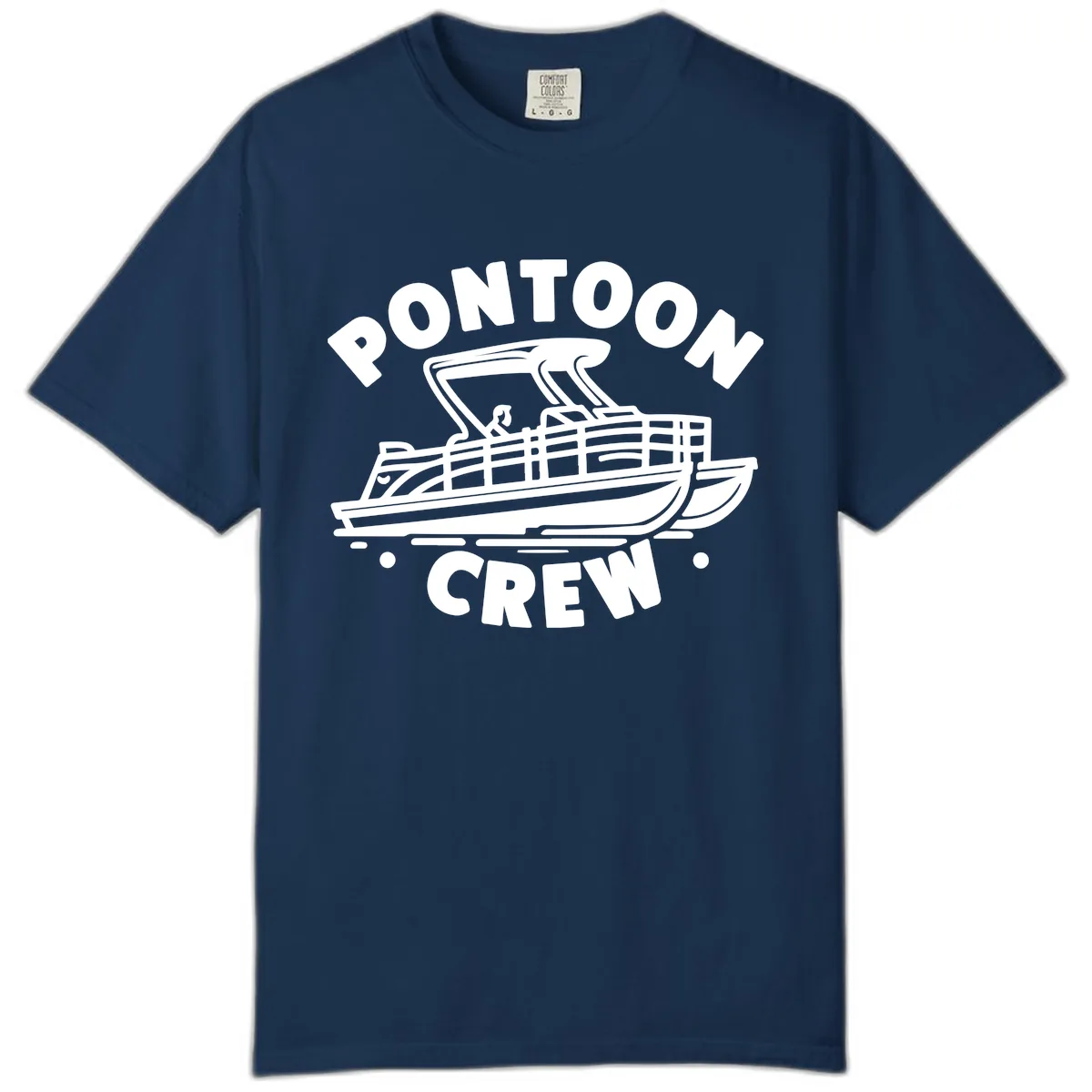 Pontoon Crew Boat Life Design Comfort Color in Navy