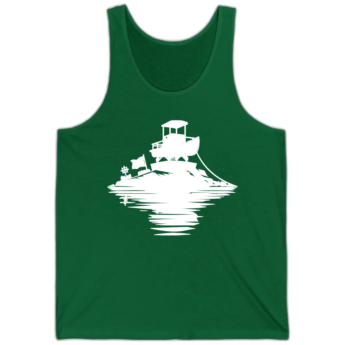 Pontoon Island Lighthouse Tank in Kelly