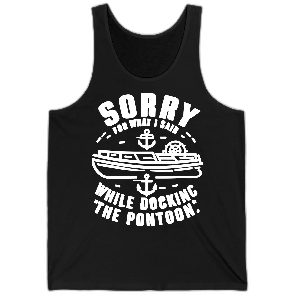 Sorry For What I Said While Docking Tank in Black
