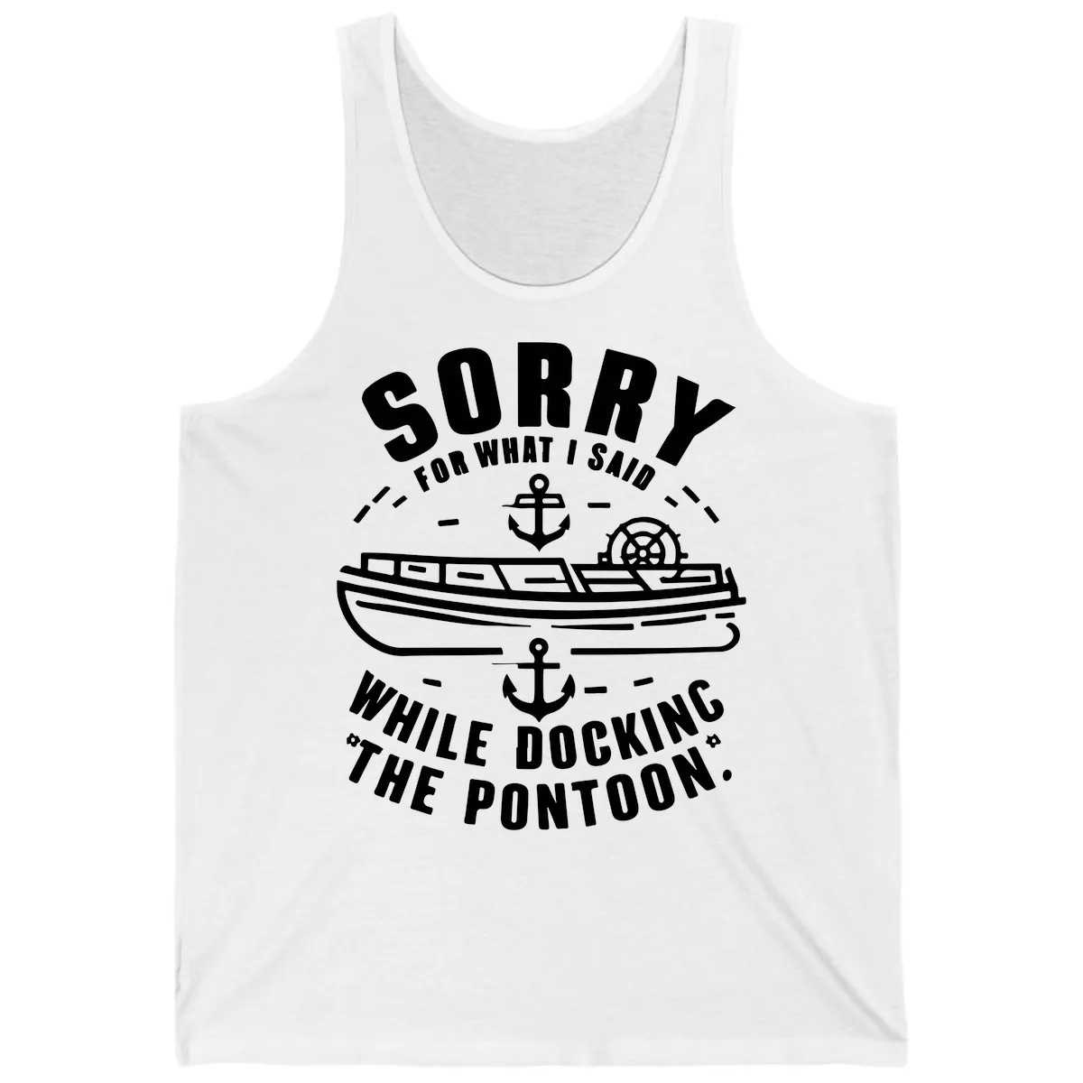 Sorry For What I Said While Docking Tank in White
