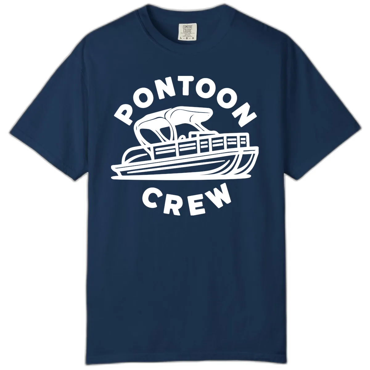 Pontoon Crew Boat Life Design Comfort Color in Navy