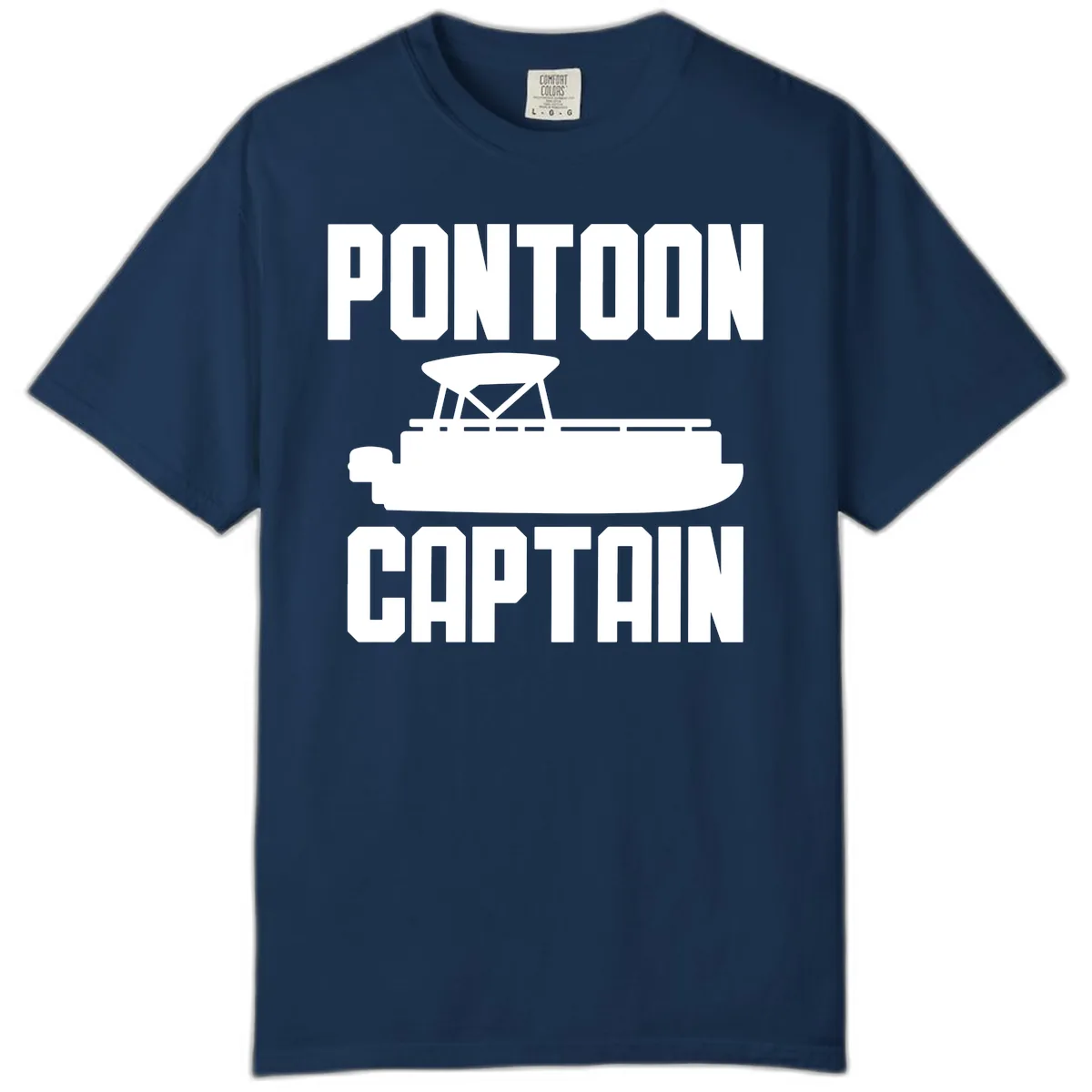 Pontoon Captain Lifestyle Design Comfort Color in Navy