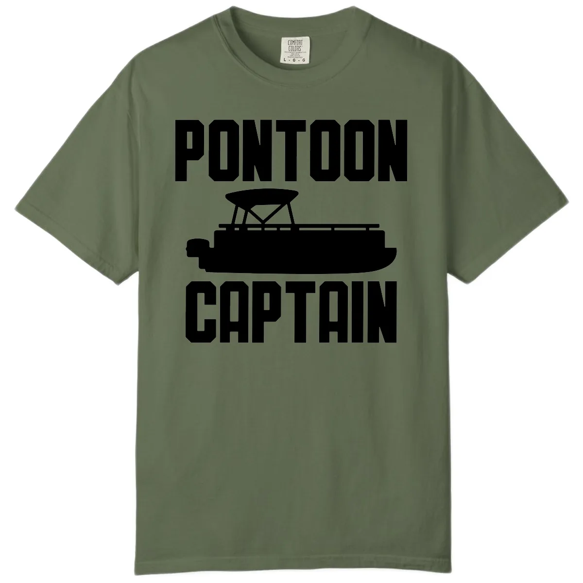 Pontoon Captain Lifestyle Design Comfort Color in Sage