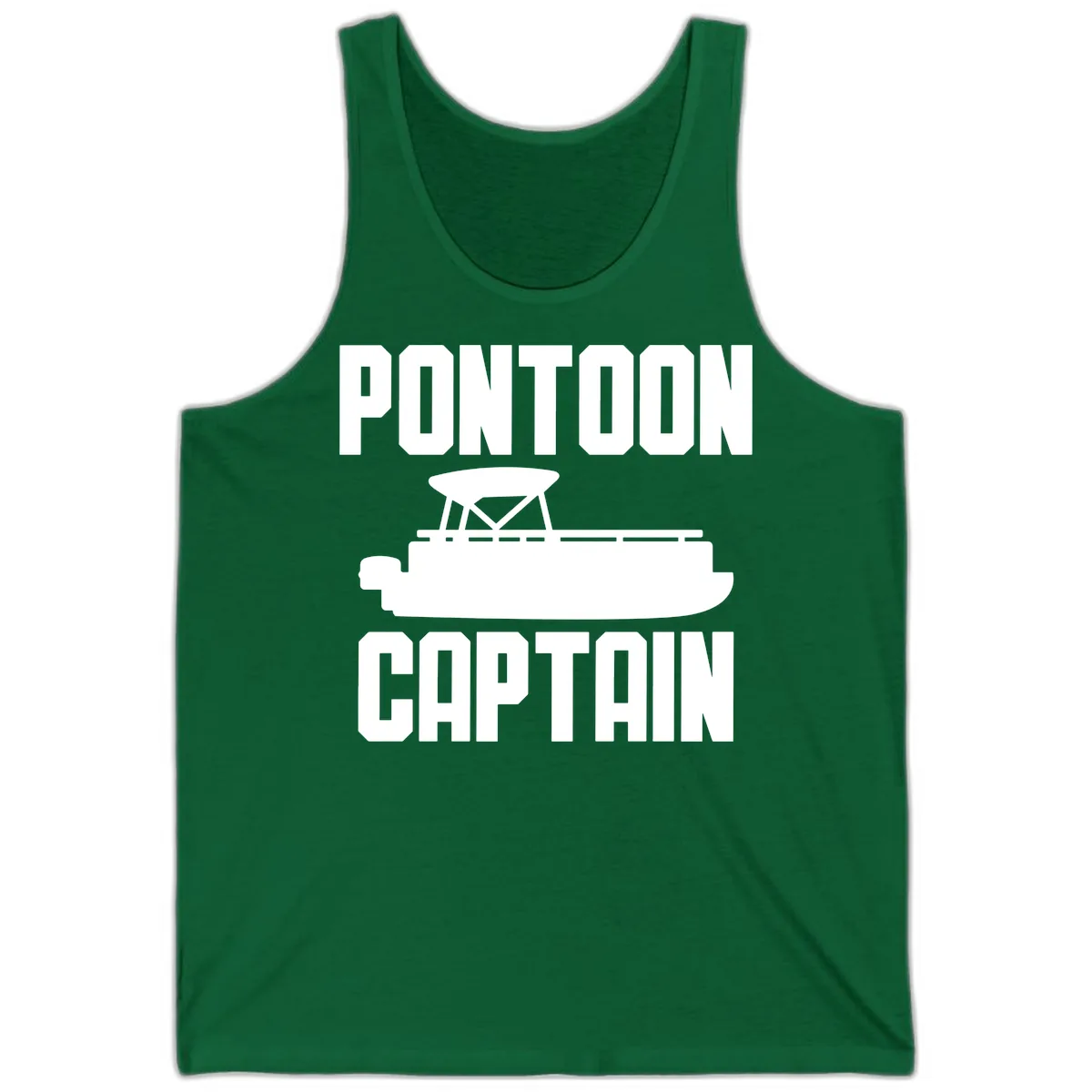 Pontoon Captain Lifestyle Design Tank in Kelly