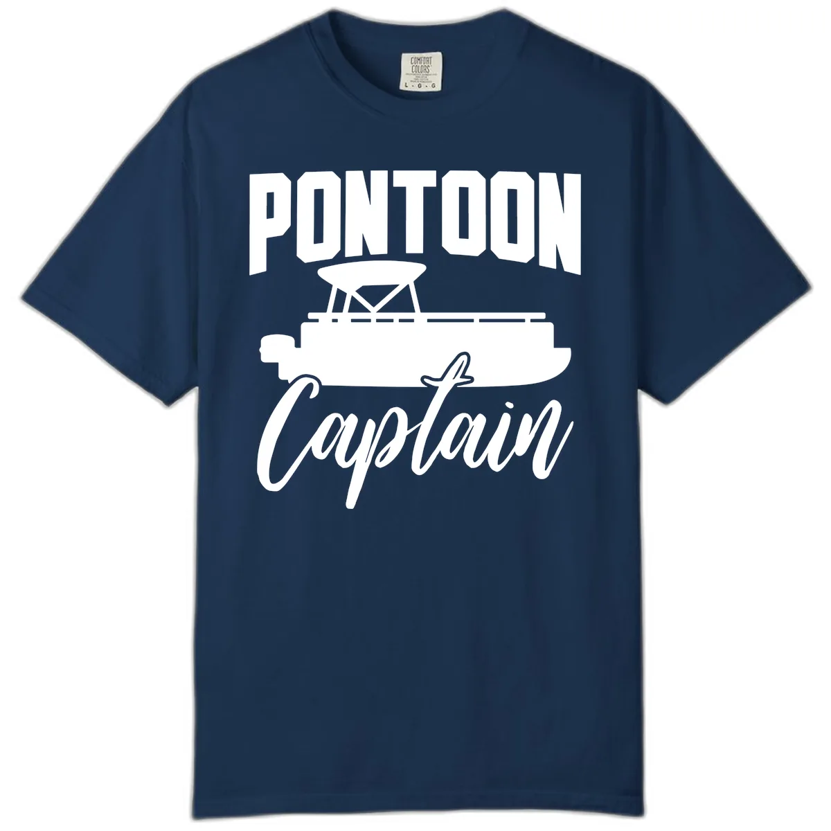 Pontoon Captain Boat Life Comfort Color in Navy