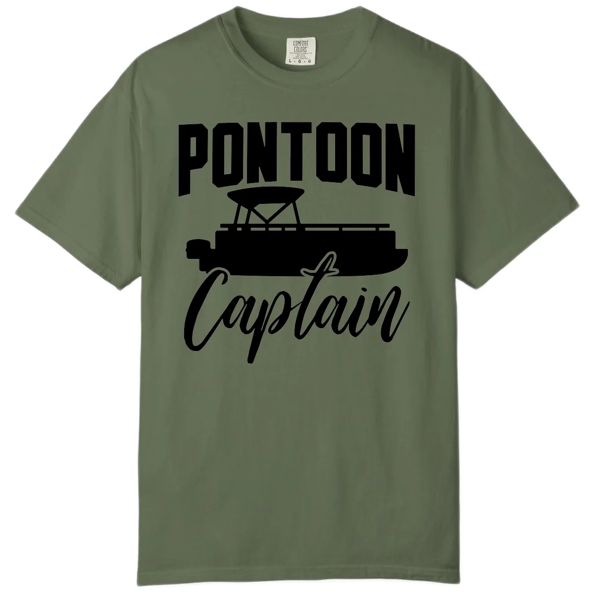 Pontoon Captain Boat Life Comfort Color in Sage