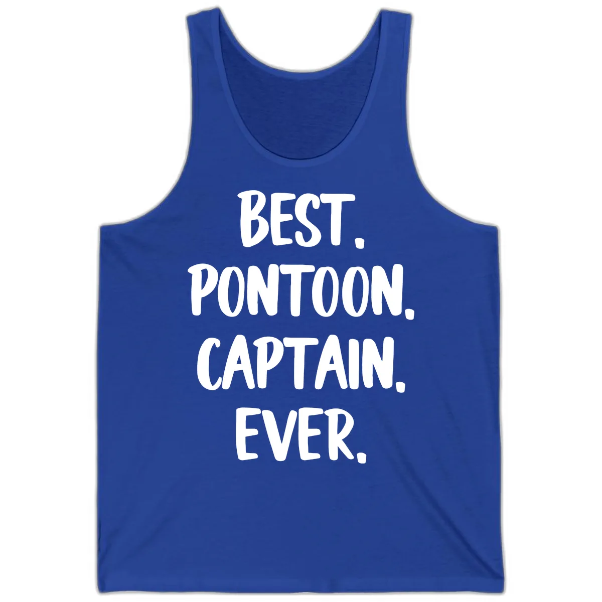Best Pontoon Captain Ever Tank in True Royal