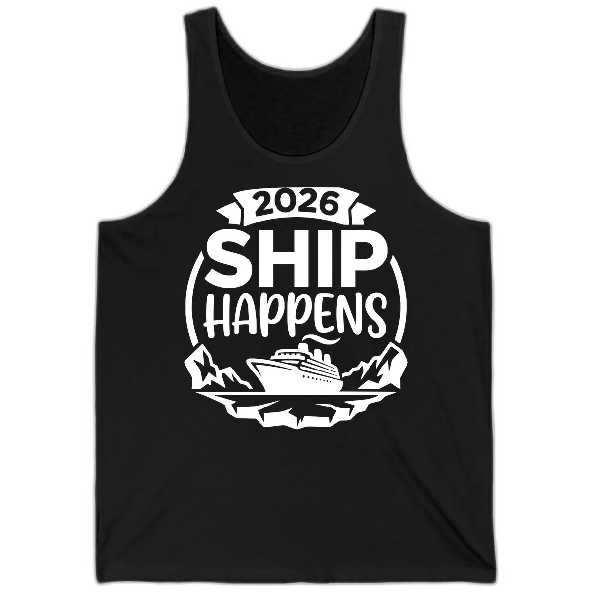 Ship Happens 2026 Tank in Black