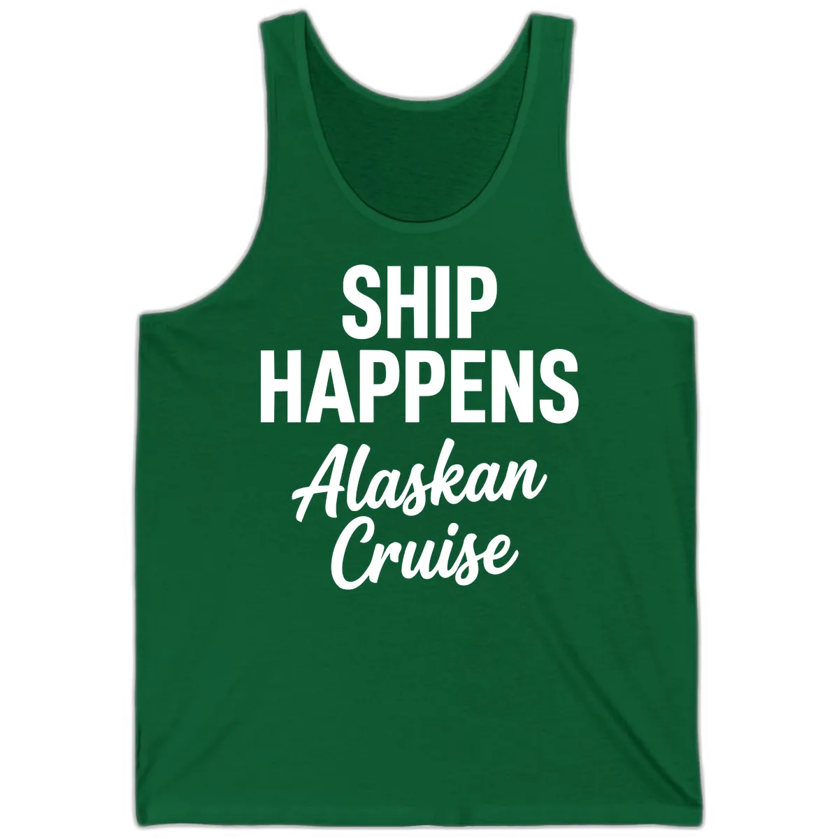 Ship Happens Alaskan Cruise Tank in Kelly