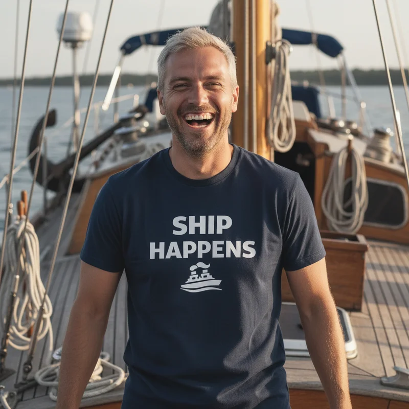 The Real Story of "Anchors Aweigh" (And Why Sailors Hate Hearing It) - Ship Happens Shirt