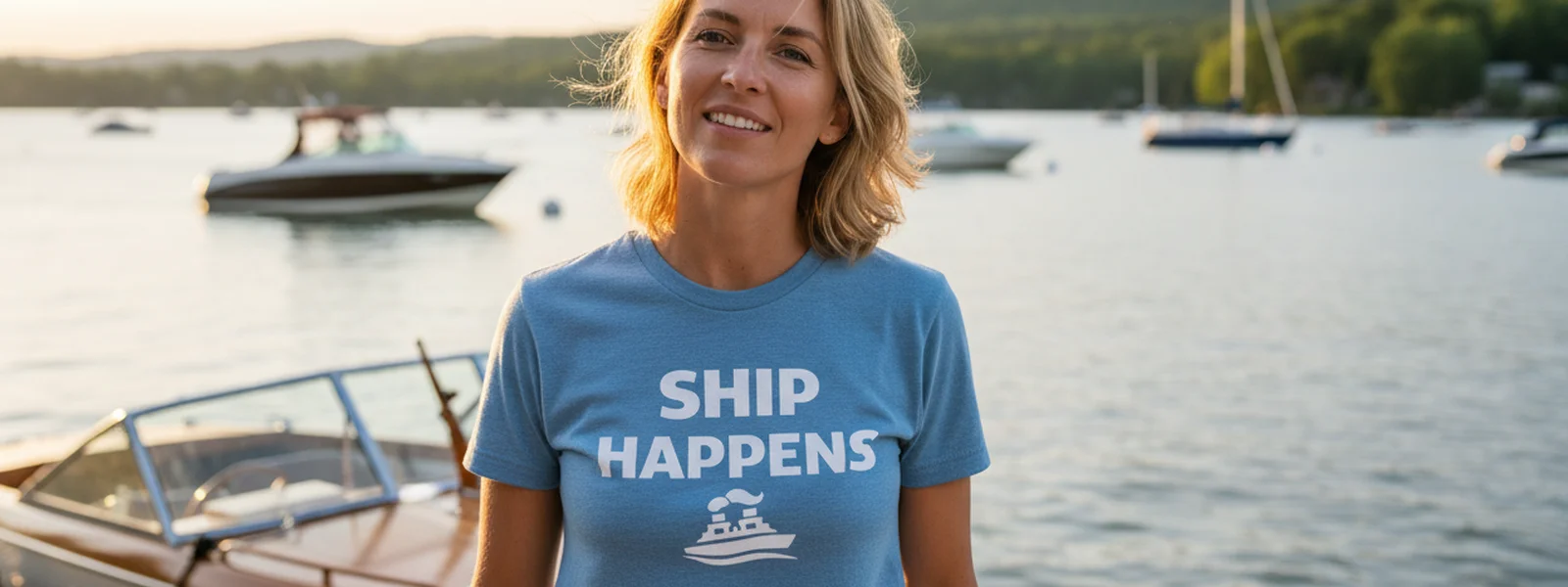 Why August Is the Best Month to Own a Boat (Fight Me) - Ship Happens Shirt