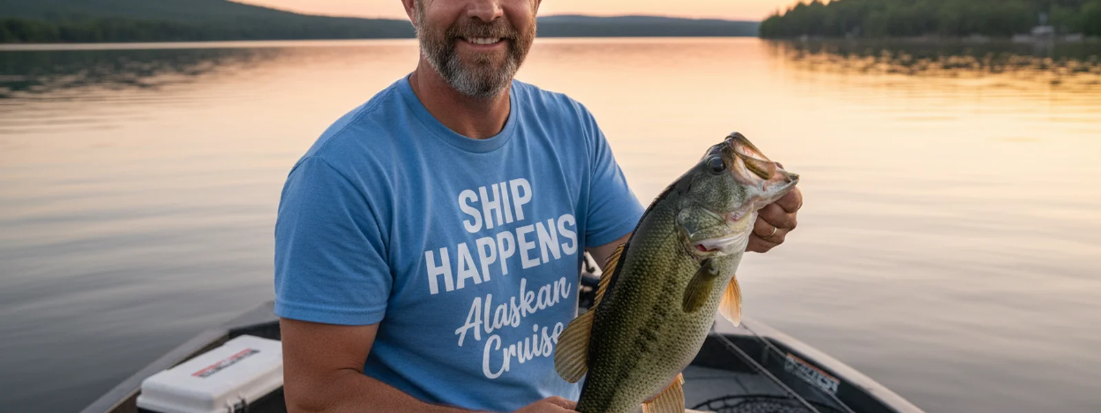 The Bass-Boat Owner's Real Cost-Per-Fish Calculator - Ship Happens Shirt