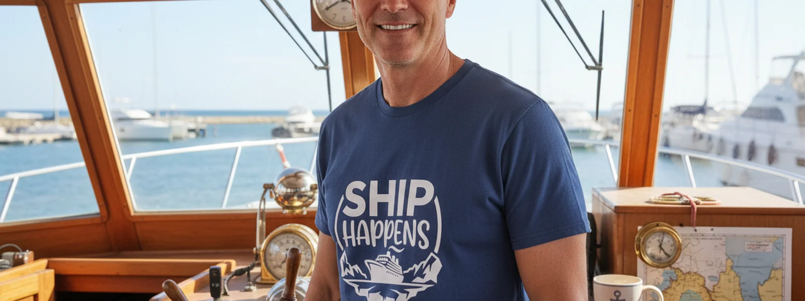 Best Boat Captain Quotes for the Wheelhouse Wall - Ship Happens Shirt