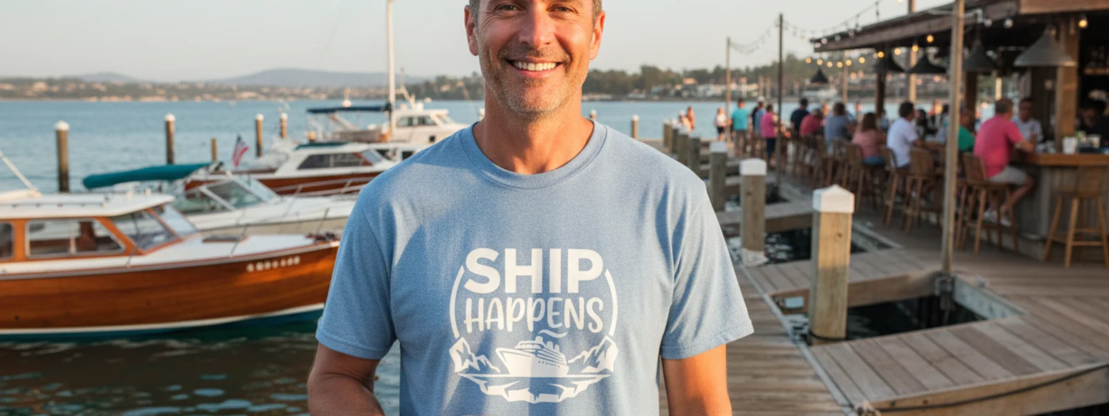 Dock Bars That Have Earned Their Reputation - Ship Happens Shirt