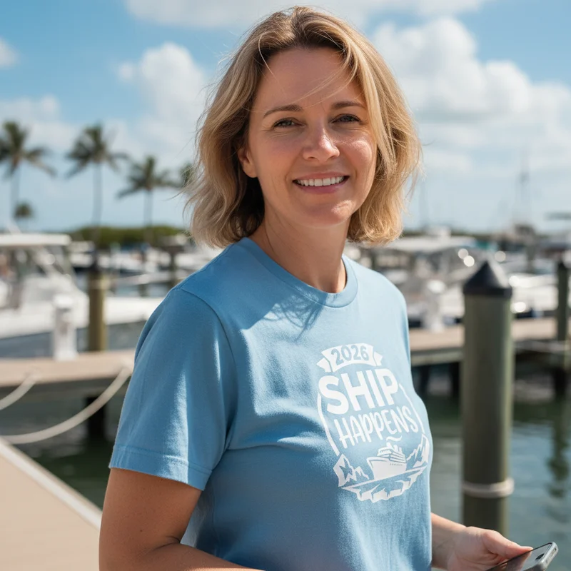 Why "I'll Be On The Boat" Is the Best Out-of-Office Reply - Ship Happens Shirt