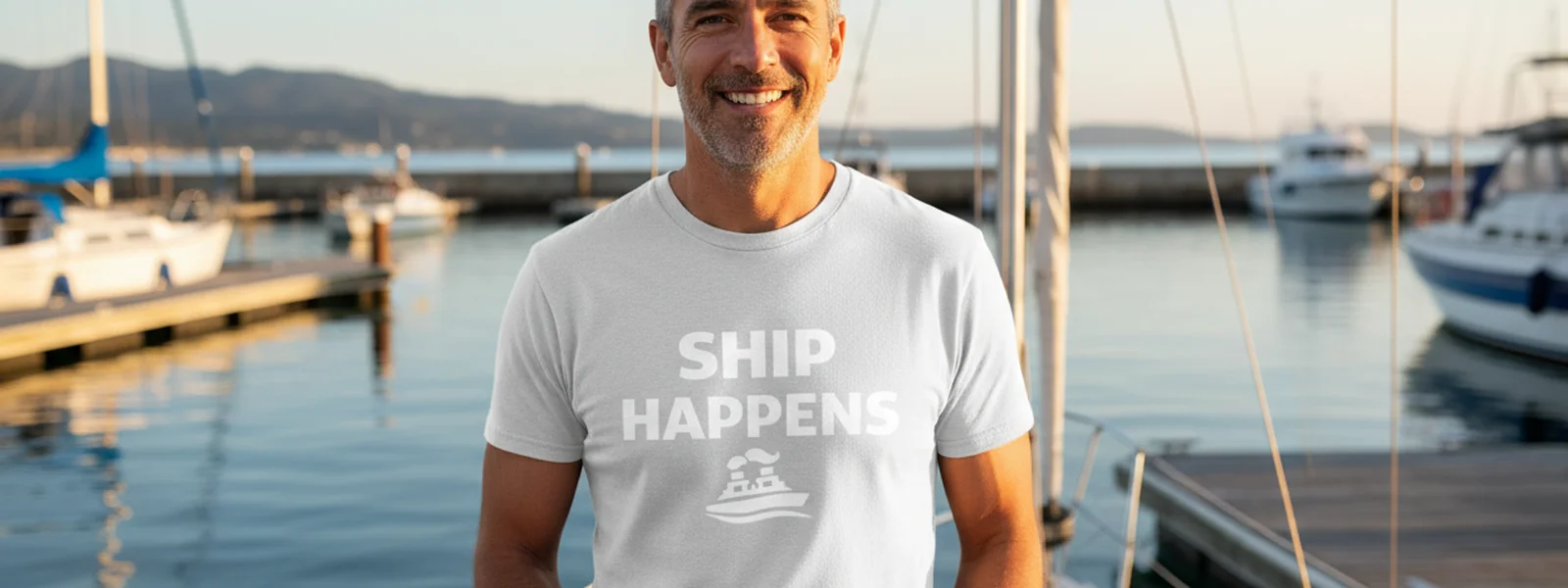 Boat-Owner Birthday Gift Ideas That Aren't Just More Engine Oil - Ship Happens Shirt