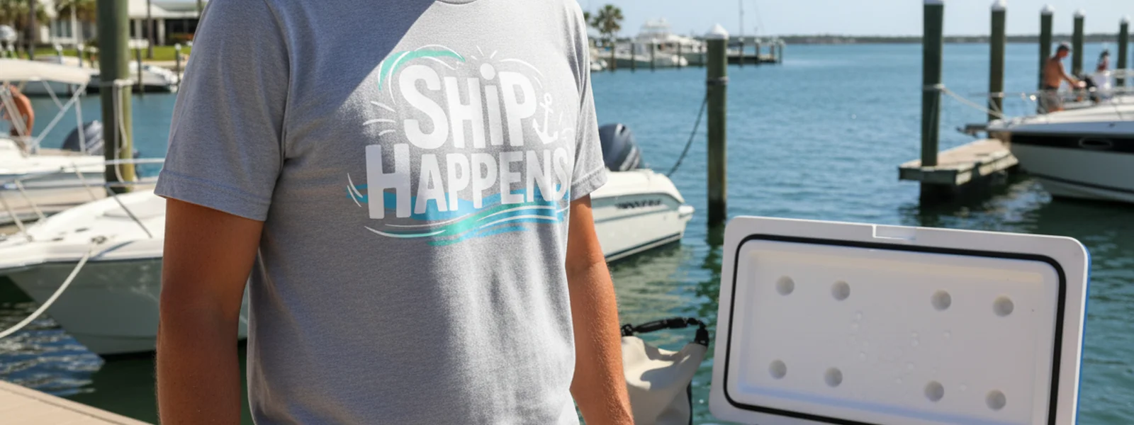 The Boater's Guide to the Perfect Cooler Pack - Ship Happens Shirt