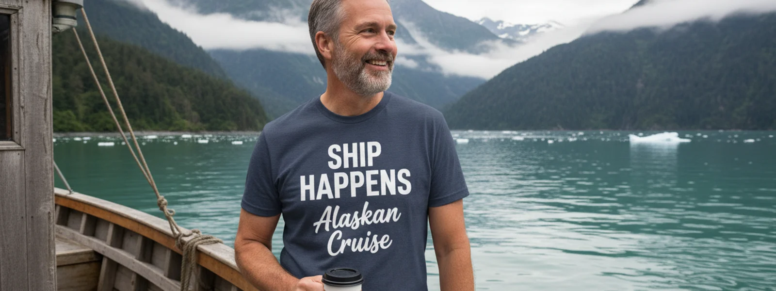 Captain Dad: 22 One-Liners You'll Hear From the Helm - Ship Happens Shirt
