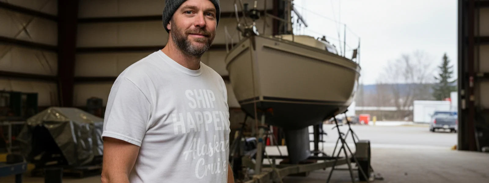 End-of-Season Haul-Out: A Northern Boater's Reluctant Guide - Ship Happens Shirt
