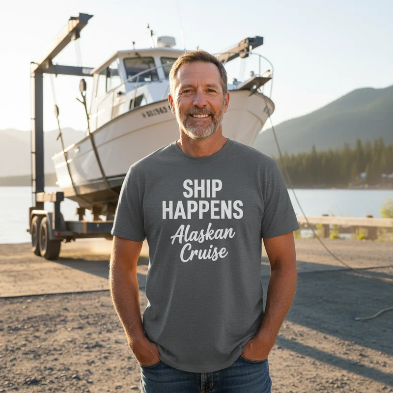 End-of-Season Haul-Out: A Northern Boater's Reluctant Guide - Ship Happens Shirt