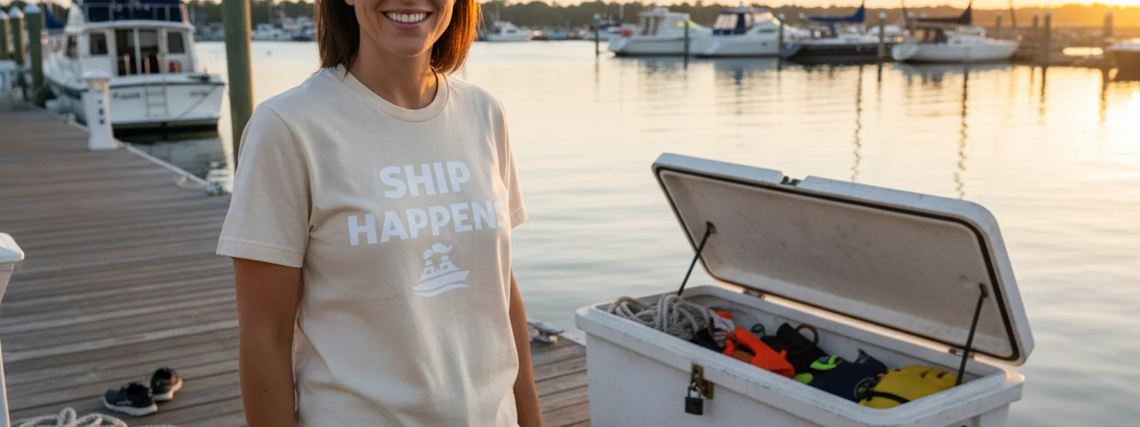 Why Every Boater Needs a Good Dock Box (And What to Put In It) - Ship Happens Shirt