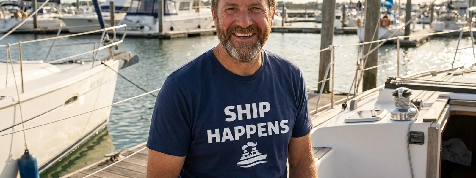 The Father's Day Boat Gift Guide (No Salt Life This Year) - Ship Happens Shirt