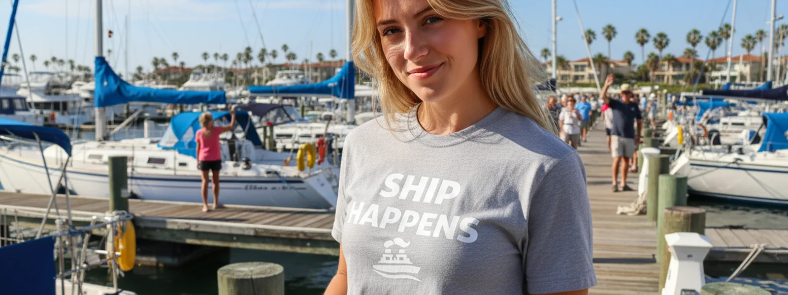 The Art of the Marina Wave: Marina Greetings Decoded - Ship Happens Shirt
