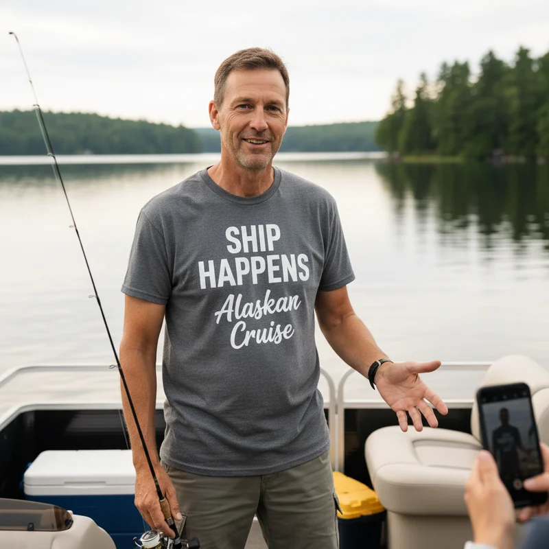 Pontoon Owner Confessions: 11 Things We Won't Tell the Boat Show Sales Guy - Ship Happens Shirt