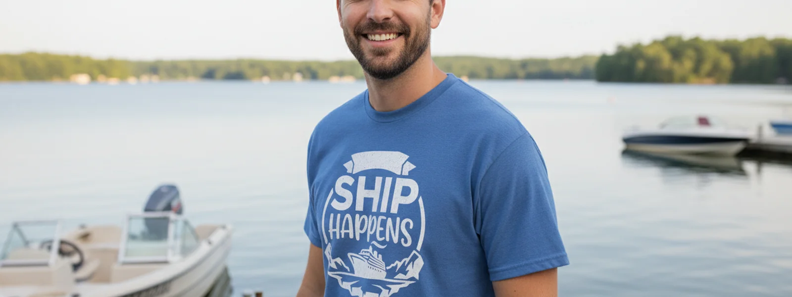 The Working Boat Dad Starter Pack (For Father's Day) - Ship Happens Shirt