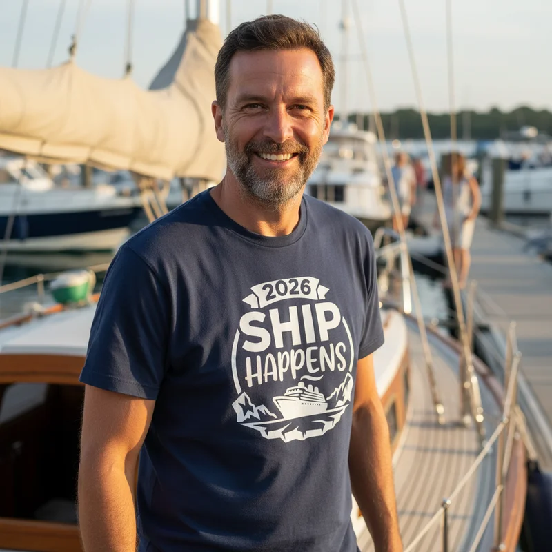 The Working Boat Dad Starter Pack (For Father's Day) - Ship Happens Shirt