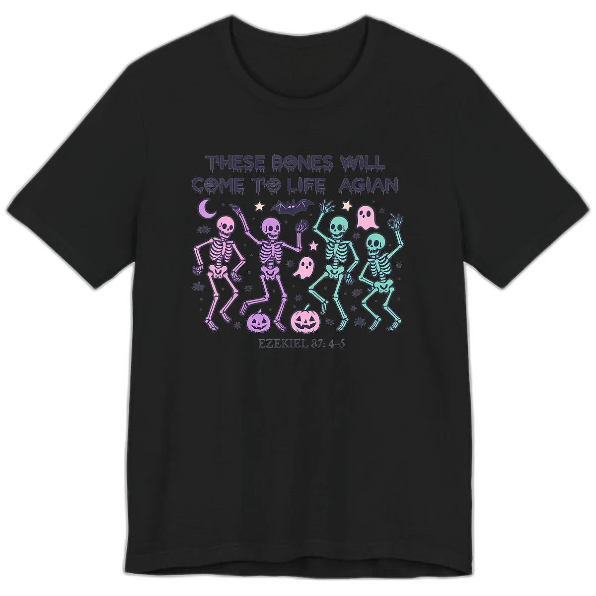 These Bones Will Come To Life Again Premium T-Shirt in Black