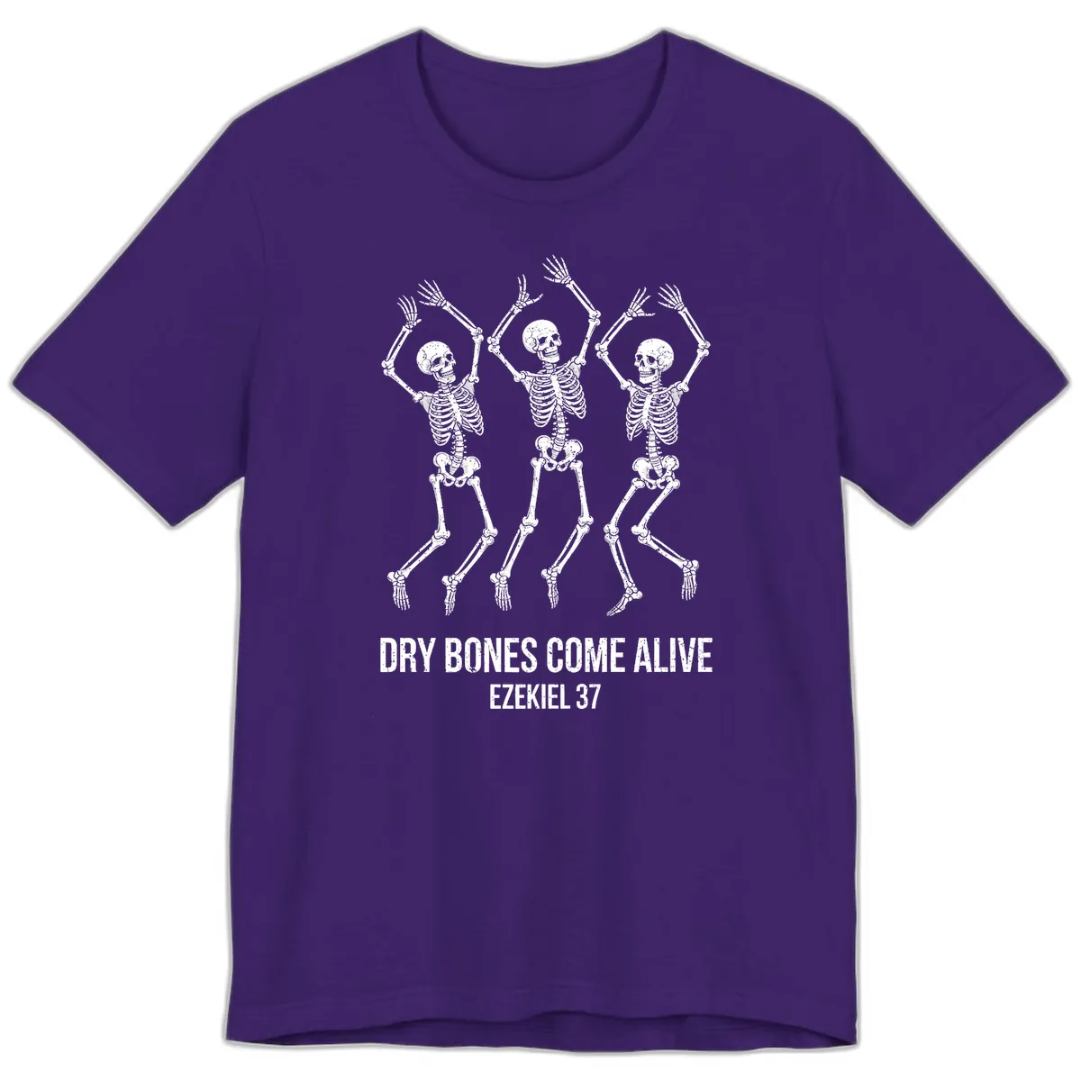 Dancing Dry Bones Come Alive Premium T-Shirt in Team Purple