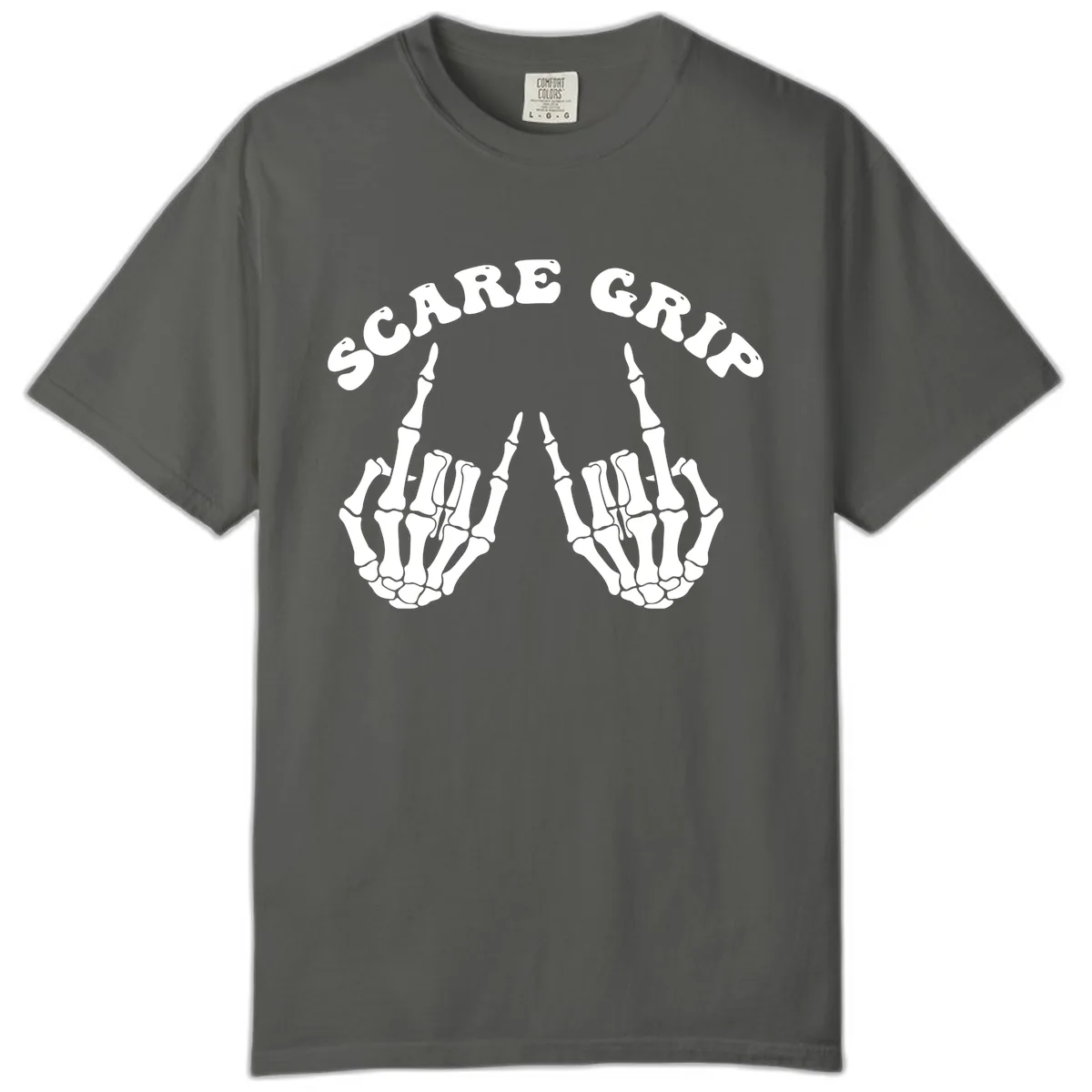 Scare Grip Skeleton Hands Gesture Comfort Color in Pepper