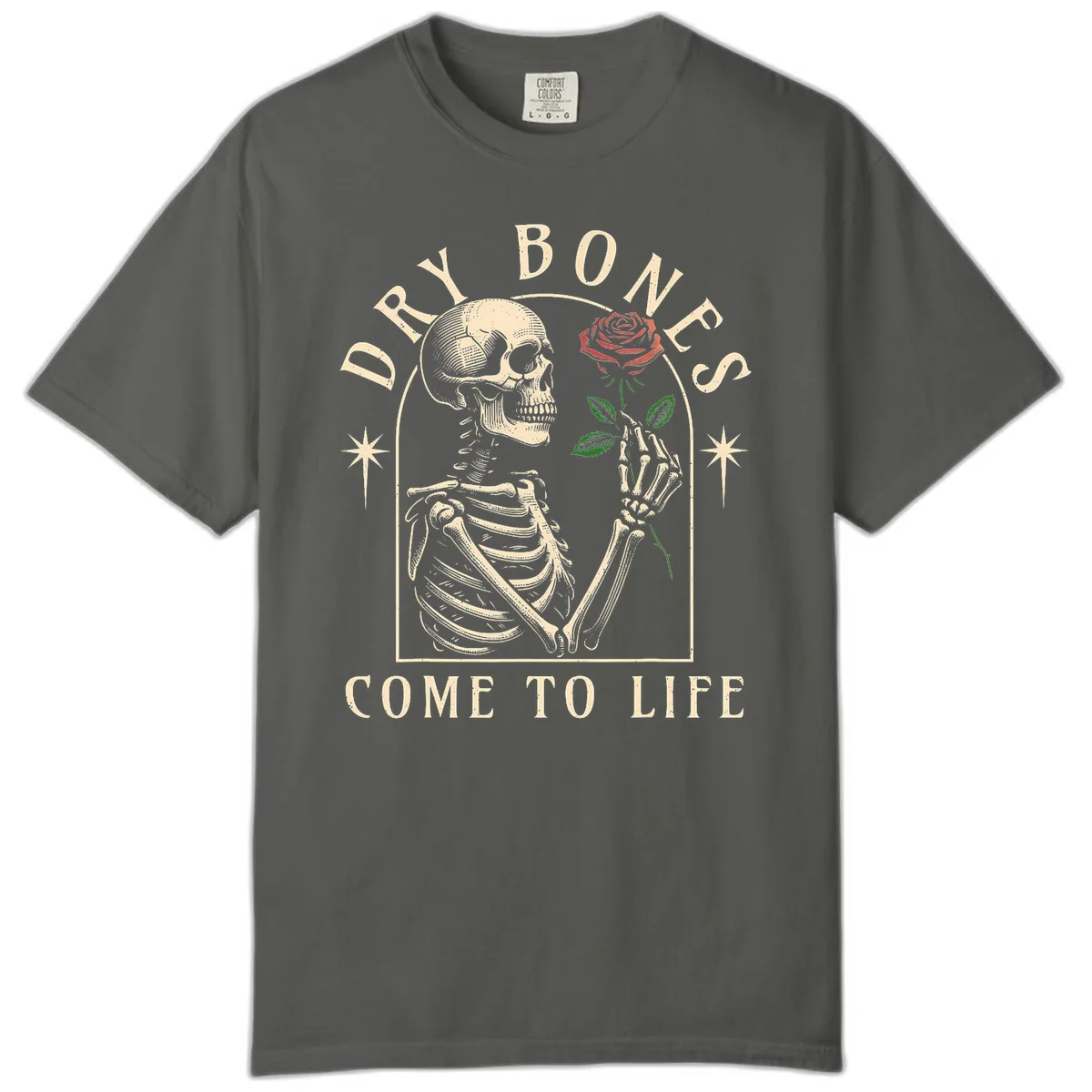 Dry Bones Come To Life Comfort Color in Pepper