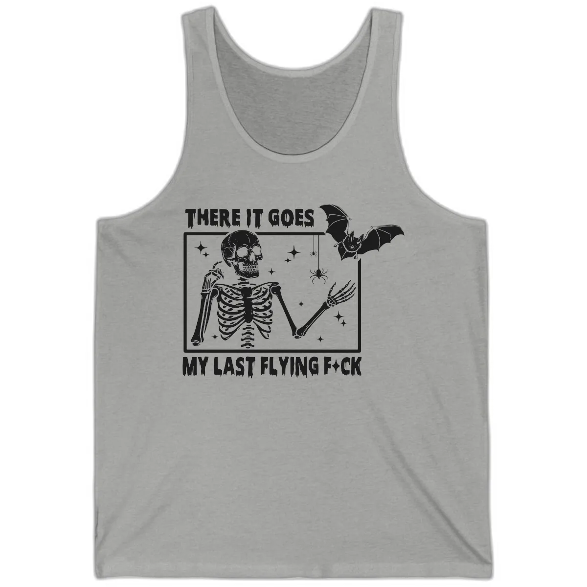 There It Goes My Last Flying F\*ck Tank in Athletic Heather