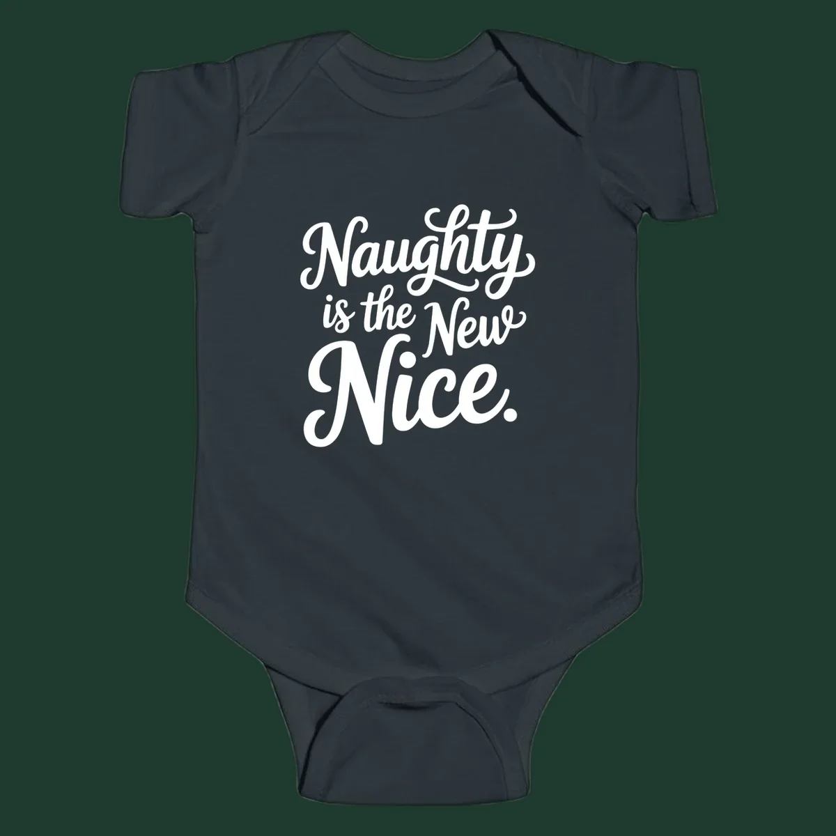 Naughty is the New Nice typography design in white text.