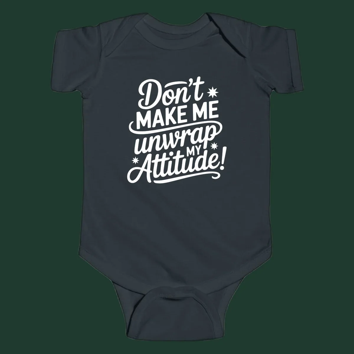 Attitude warning graphic text design.