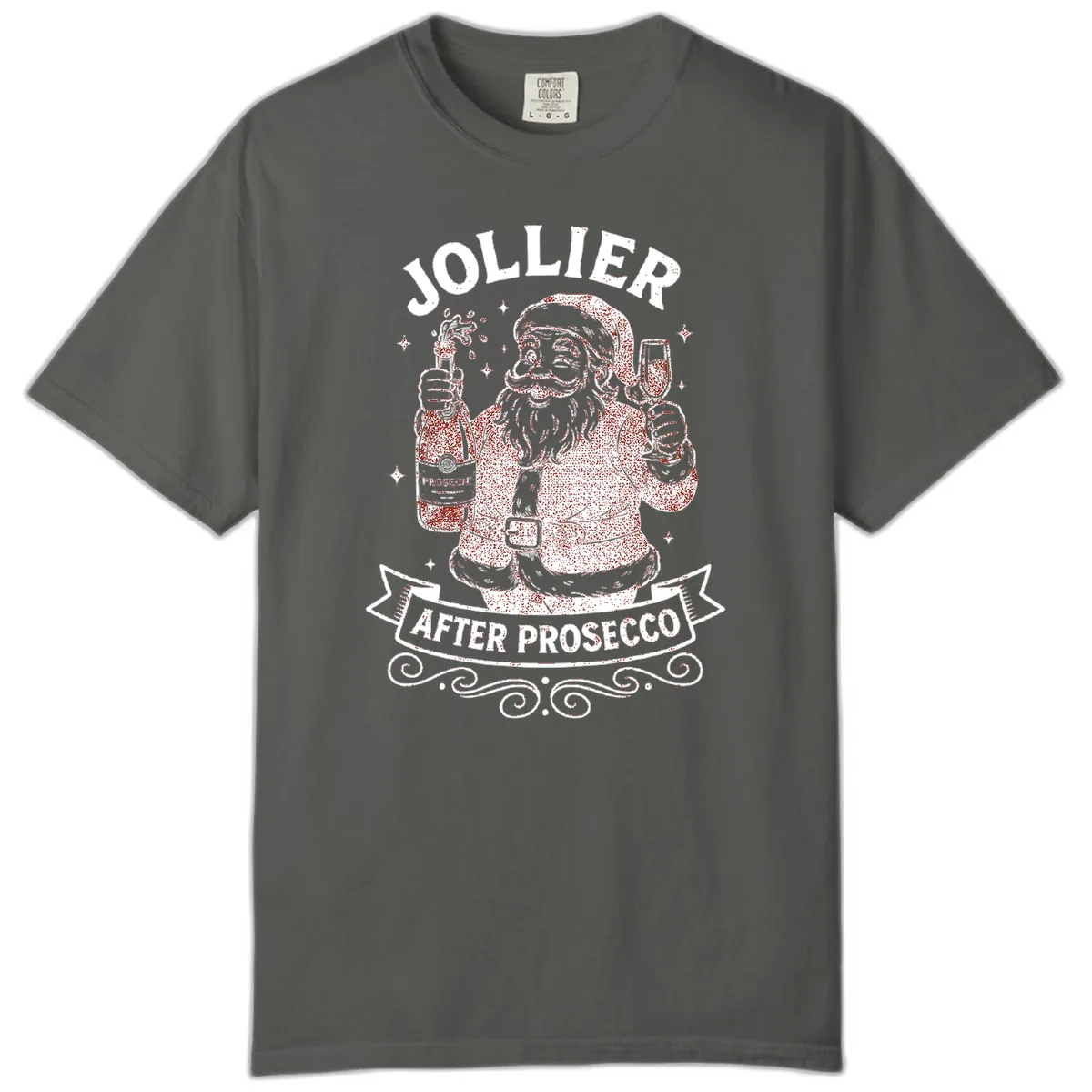 Jollier After Prosecco Graphic Comfort Color in Pepper