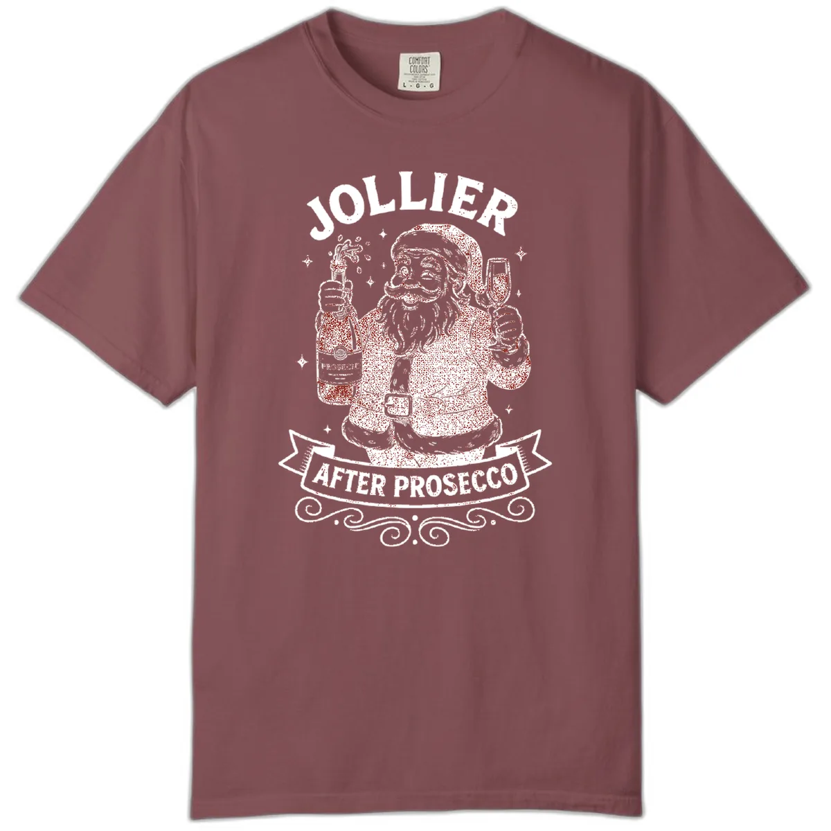 Jollier After Prosecco Graphic Comfort Color in Brick