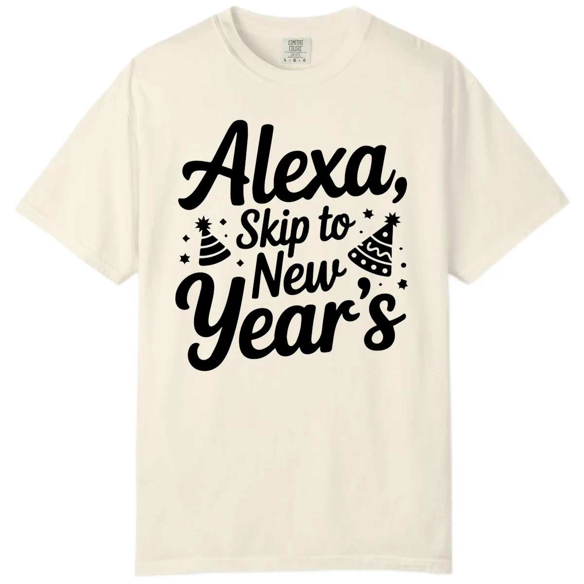 Alexa Skip To New Year's Comfort Color in Ivory