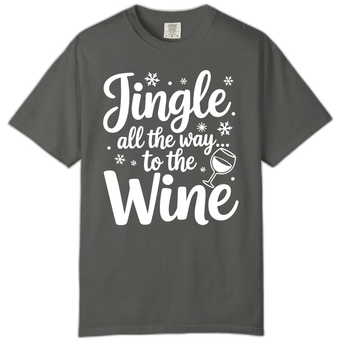 Jingle All The Way To The Wine Comfort Color in Pepper