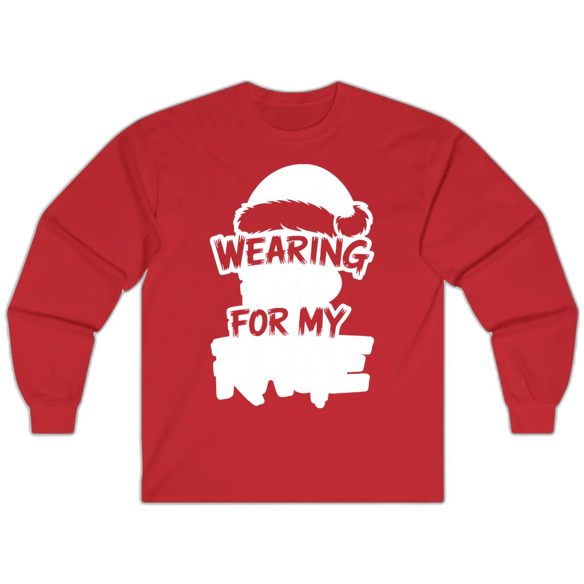 Wearing Red For My Rage Long Sleeve in Red