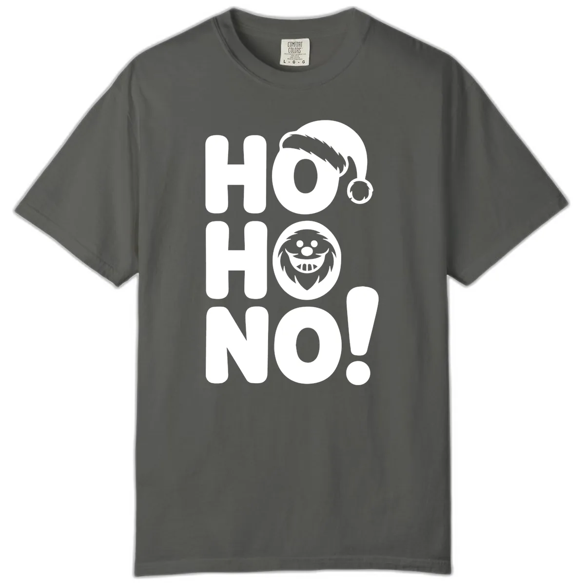 Ho Ho No Graphic Comfort Color in Pepper