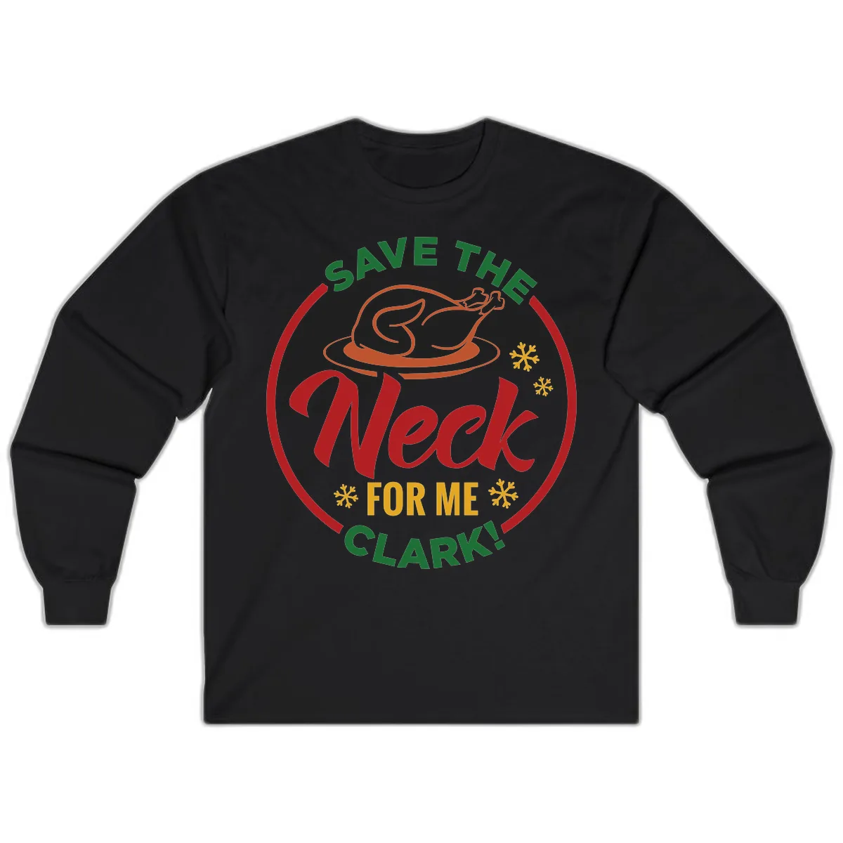 Save The Neck For Me Clark Long Sleeve in Black